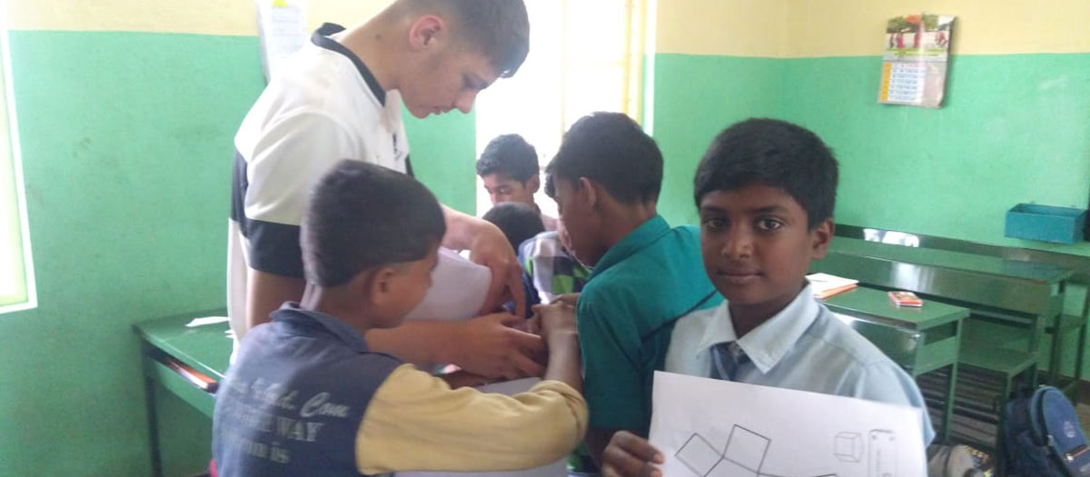 Students in India